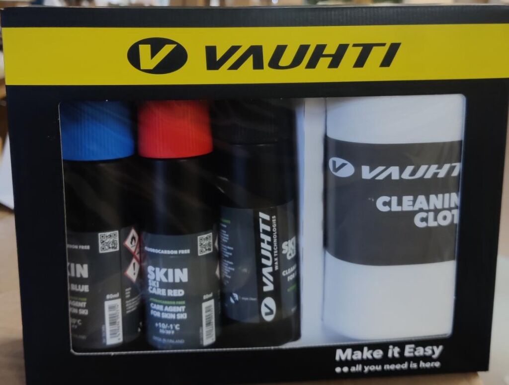 Vauhti SKIN SKI & CARE GLIDE KIT pikaluistovoide (väritön) Budget Sport